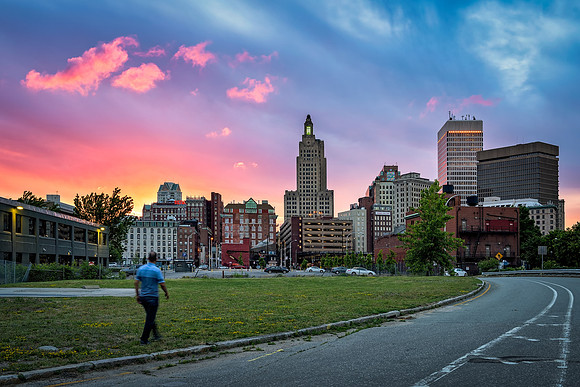 Sunset in Providence II
