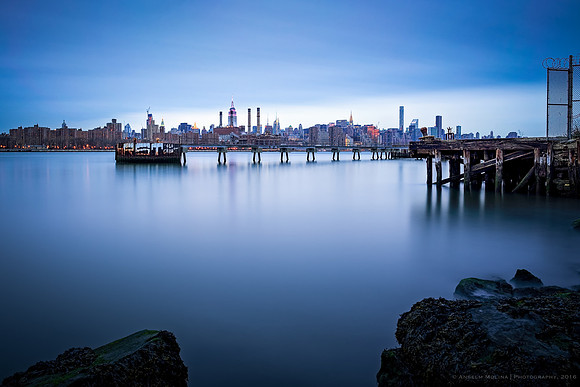 Blue Hour NYC Skyline