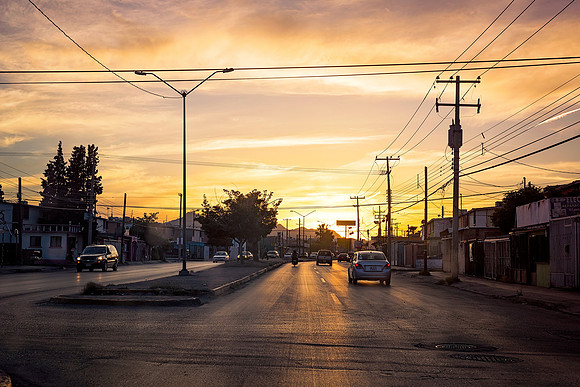 Sunset in Ciudad Juarez