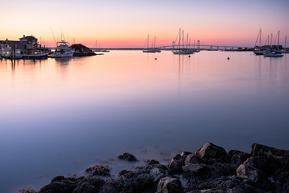 Beautiful Sunset In Newport