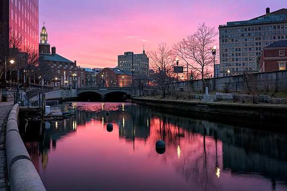 Pink Providence River