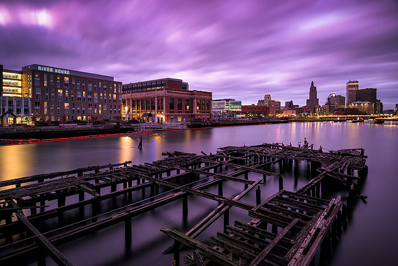 Purple Providence River