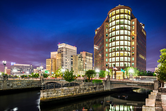 Downtown Providence Night