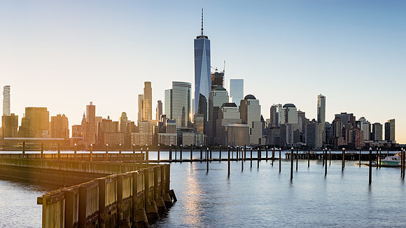 NYC Skyline Sunrise
